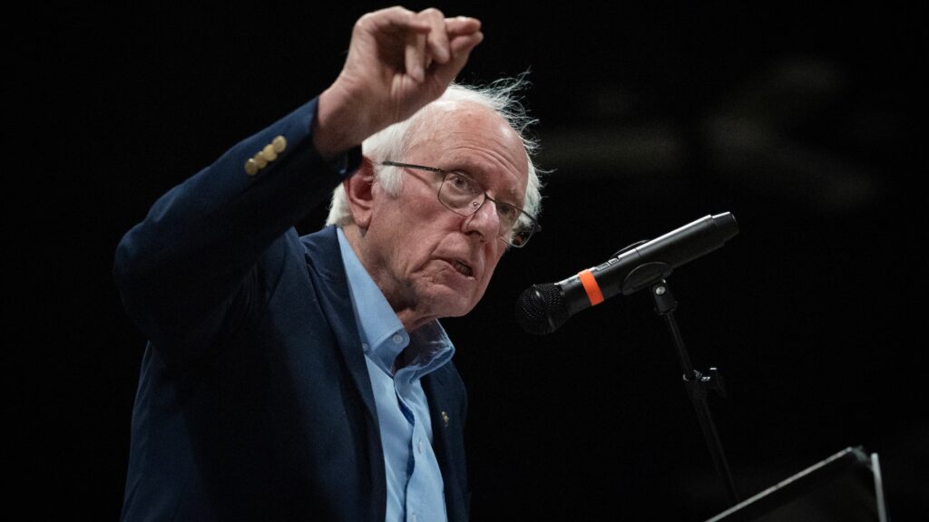 Bernie sanders supports graham platner's challenge against susan collins