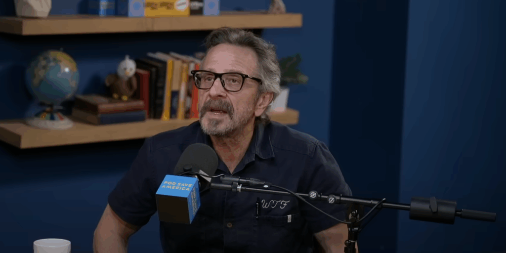 Marc maron highlights business benefits of controversial choices