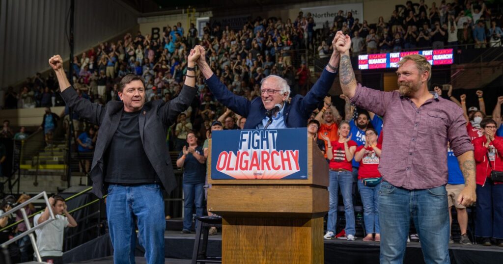 Bernie sanders energizes portland in fight against oligarchy