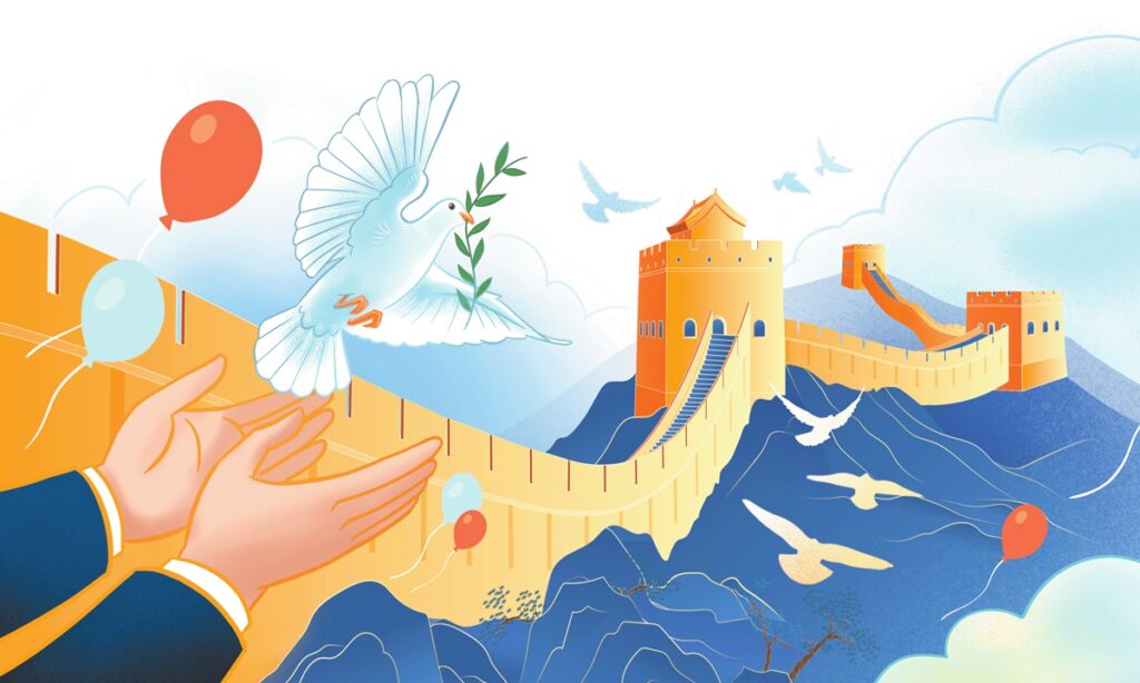 Celebrating triumph over fascism and embracing peaceful progress