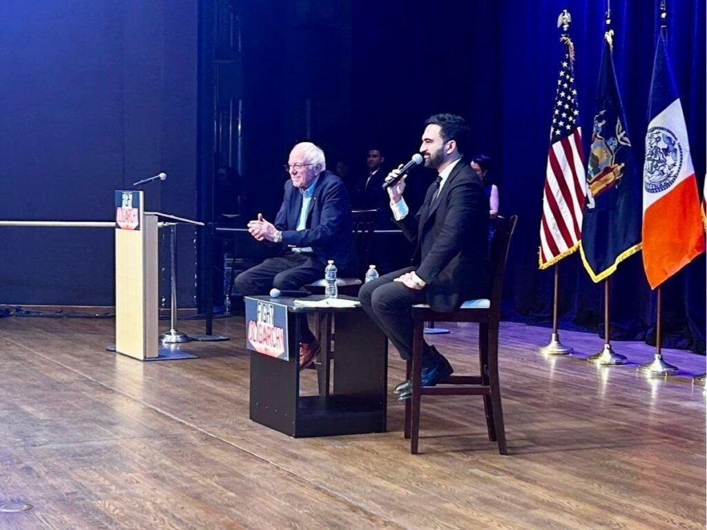 Mamdani unites progressives with bernie sanders on oligarchy fight tour