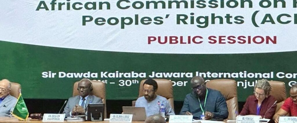 African commission demands urgent action for environmental justice