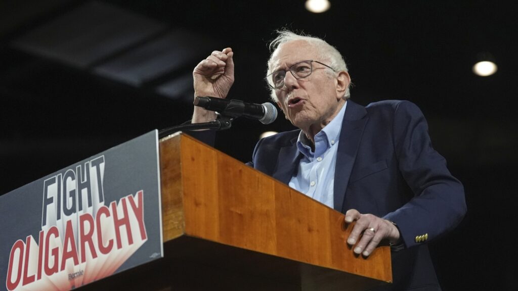 Sanders challenges trump and attracts record audiences