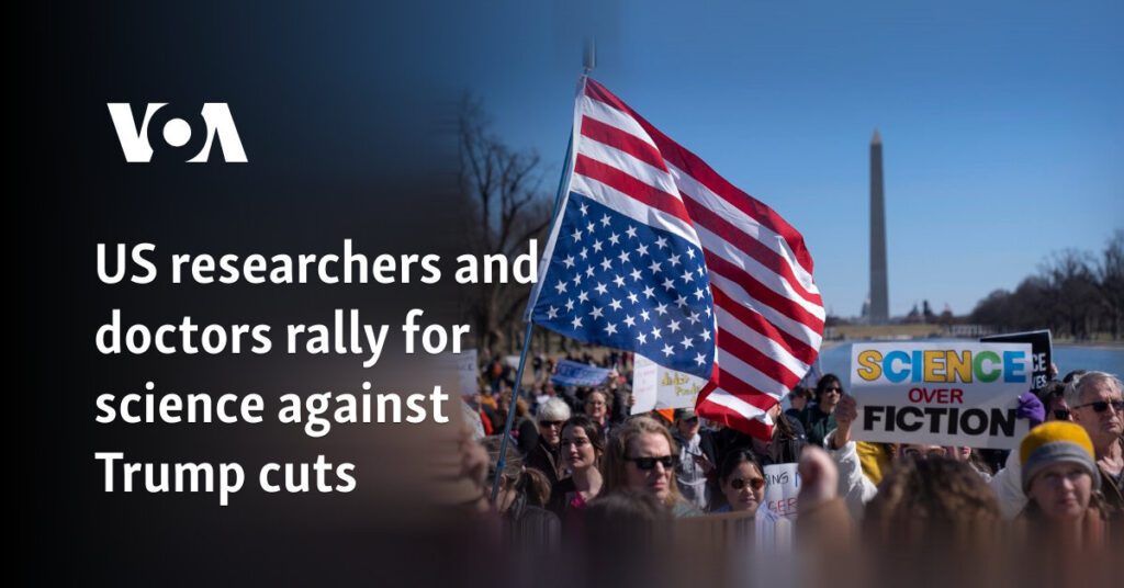 Us scientists and doctors unite to defend research funding against