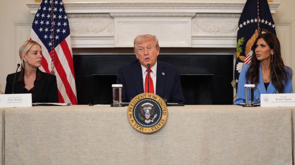 White house gathering foreshadows repression and violence