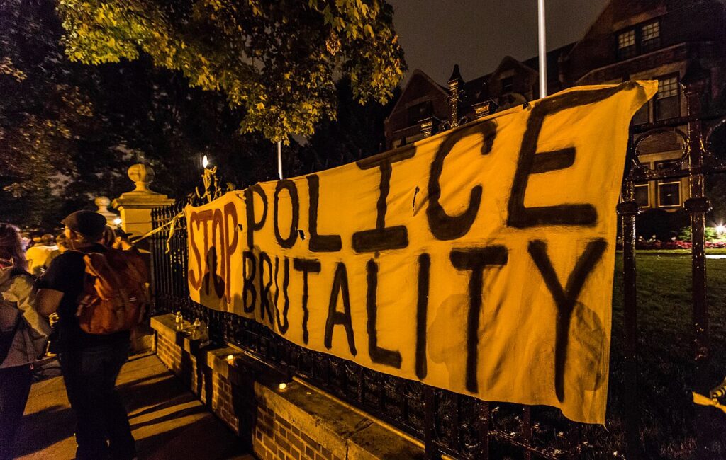 Connecting police brutality to the rise of fascism in america: