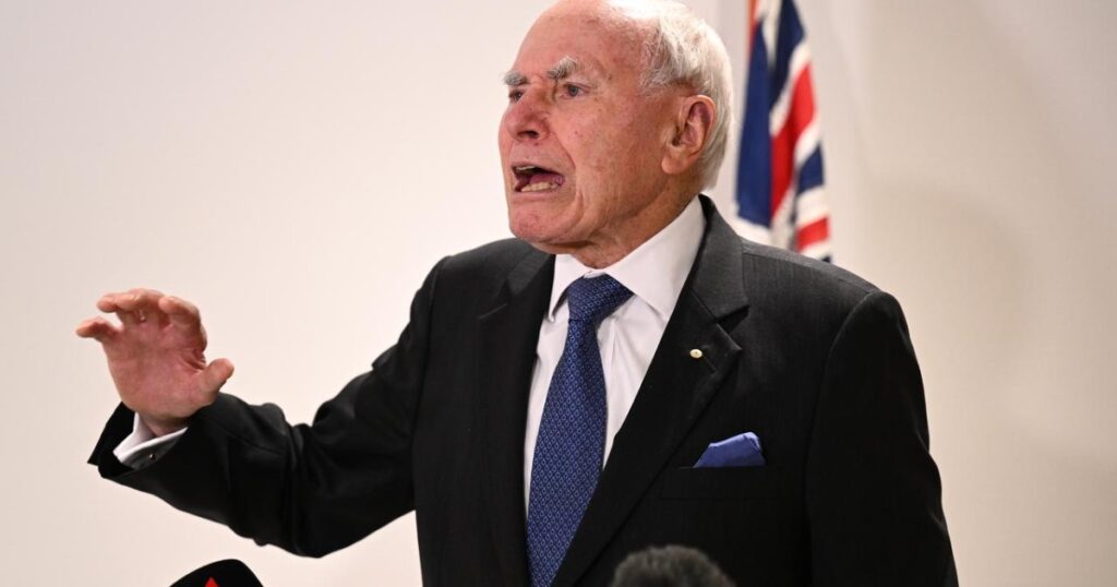 John howard takes center stage after bondi attack fallout