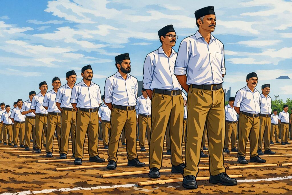 Religious nationalism and colonial legacy: the rss journey from 1925