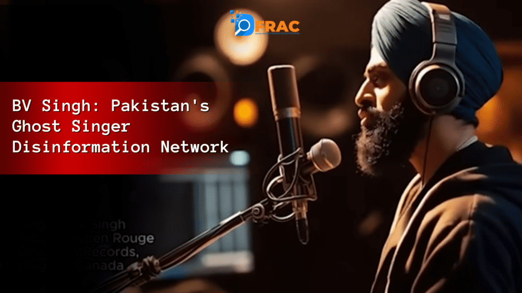 Unmasking pakistan's disinformation network of ghost singers