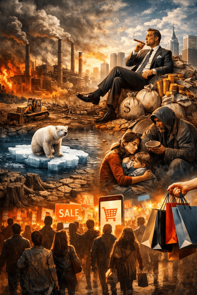 Capitalism's crisis: the environmental and social impact of profit driven systems